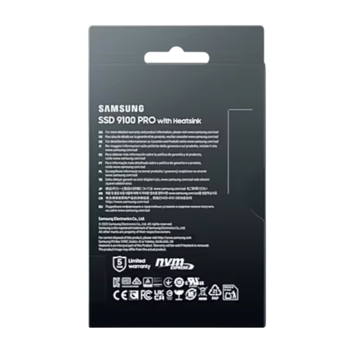 PC | 9100 PRO NVMe con dissipatore di calore SSD interno 4TB