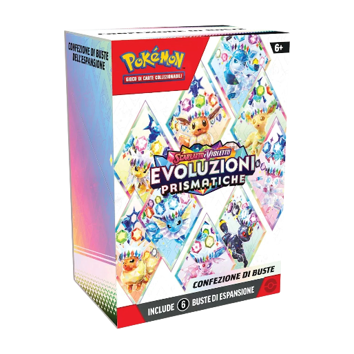 Pokémon | Bundle 6 buste Evoluzioni Prismatiche