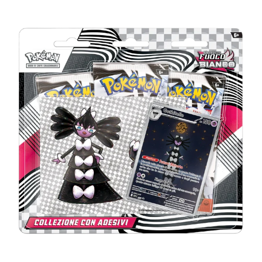 Pokémon | Collezione con adesivi Fuoco Bianco: Gothitelle