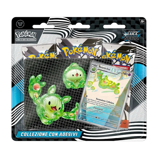 Pokémon | Collezione con adesivi Luce nera: Reuniclus