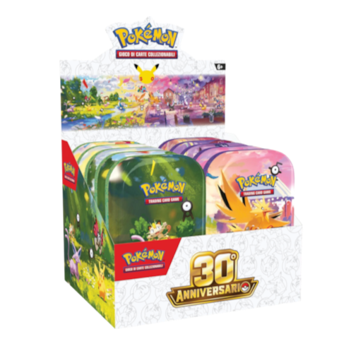 Pokémon | Case Mini Tin 30th Anniversario | Sealed