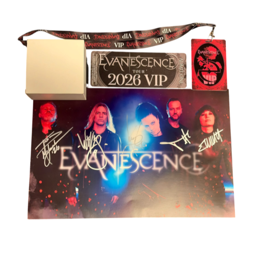Kit VIP | Concerto Evanescence Tour 2026 • Autografato