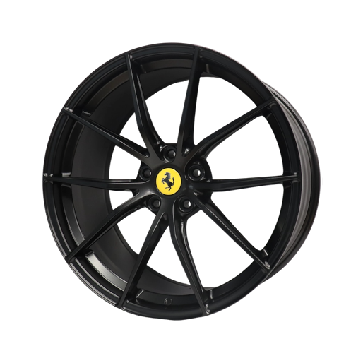 Ferrari 812 SuperFast | Set 4 cerchi originali Ferrari 20” • nero opaco - 323894 323895